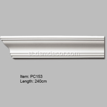 PU Architectural Plain Cornice Molding e tsebahalang